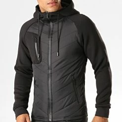 Les meilleures critiques de 🛒 Veste Zippée A Capuche TX253 Noir de Zayne Paris ✔️