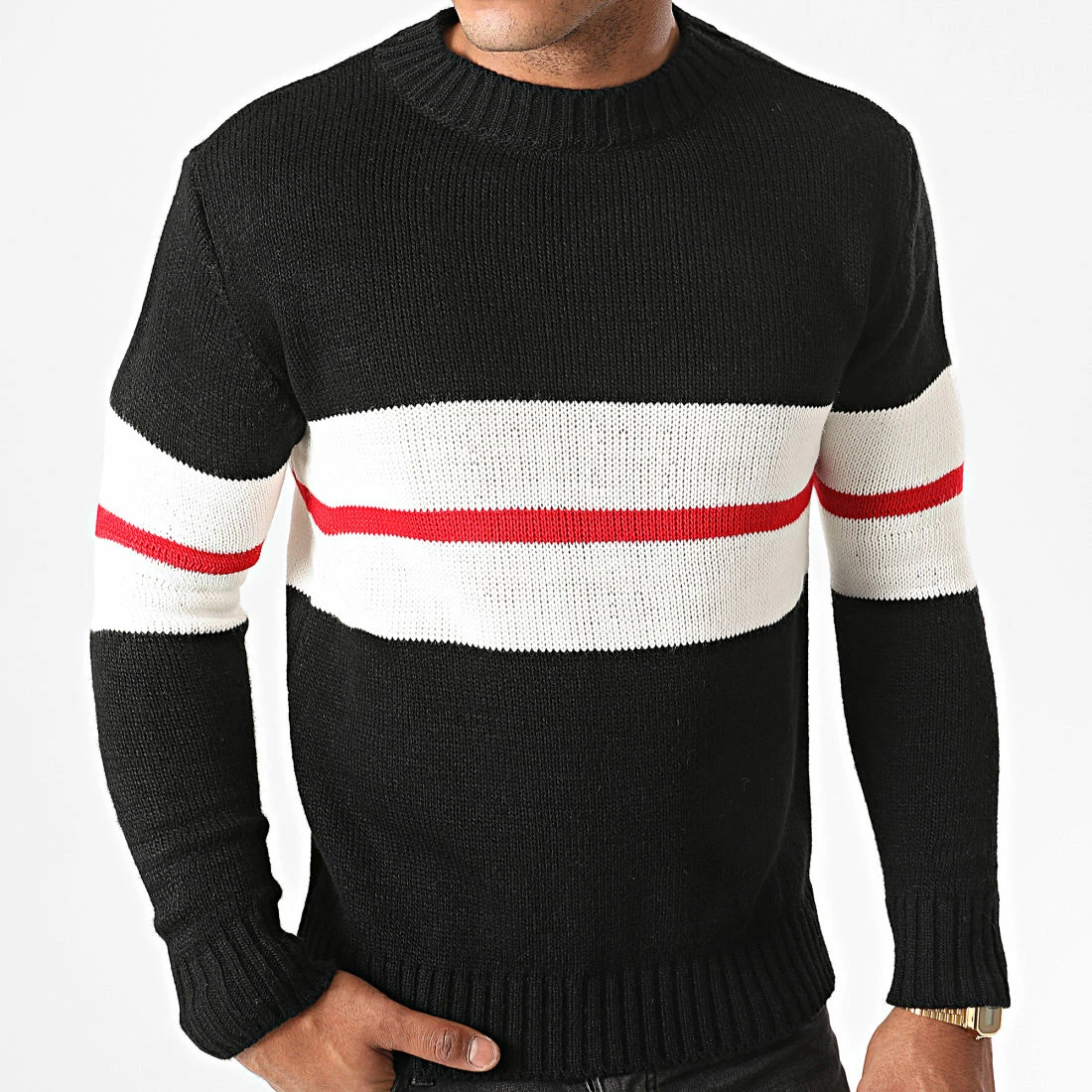 Vente flash 😉 Pull 205 Noir de Zayne Paris 😉 3 Vente flash 😉 Pull 205 Noir de Zayne Paris 😉 – Image 3