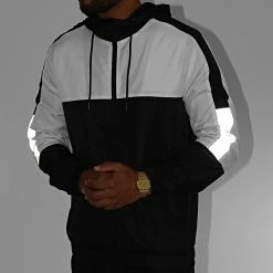 Acheter 🔥 Ensemble De Survêtement E138-4 Noir Blanc de Zayne Paris ✔️ -Zayne Paris Soldes zayne paris 228857 E138 4 20200821T150015 06