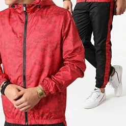 Meilleure vente 🎁 Ensemble De Survetement TX-662 Rouge de Zayne Paris ❤️