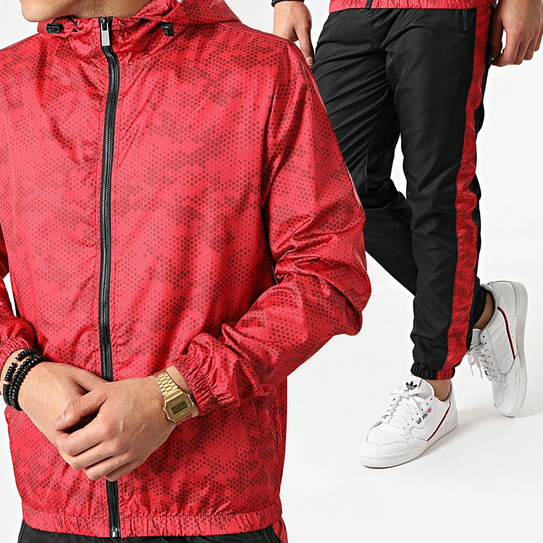 Meilleure vente 🎁 Ensemble De Survetement TX-662 Rouge de Zayne Paris ❤️ 1 Meilleure vente 🎁 Ensemble De Survetement TX-662 Rouge de Zayne Paris ❤️