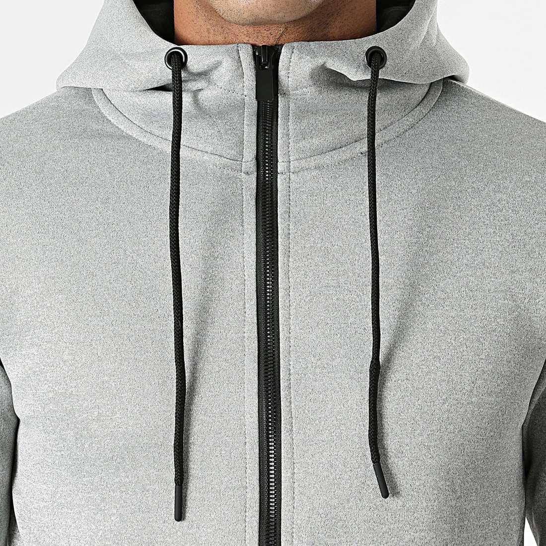 Budget ❤️ Ensemble De Survêtement A Bandes TX-677-1 Gris Anthracite de Zayne Paris 😍 3 Budget ❤️ Ensemble De Survêtement A Bandes TX-677-1 Gris Anthracite de Zayne Paris 😍 – Image 3