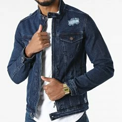 Offres 🤩 Veste Jean ZVS-012 Bleu Brut de Zayne Paris ✨