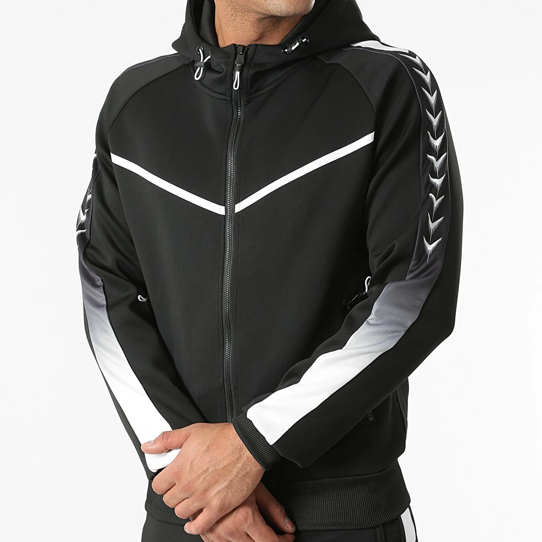 Tout neuf 🔥 Ensemble De Survêtement A Bandes E275 Noir de Zayne Paris 💯 2 Tout neuf 🔥 Ensemble De Survêtement A Bandes E275 Noir de Zayne Paris 💯 – Image 2