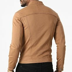 Le moins cher 🎁 Veste Jean ZVS-014 Camel de Zayne Paris 😍 -Zayne Paris Soldes zayne paris 285235 ZVS 014 20210923T161642 04