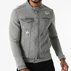 Top 10 🥰 Veste Jean ZVS-015 Gris de Zayne Paris 👍 6 Top 10 🥰 Veste Jean ZVS-015 Gris de Zayne Paris 👍 -Zayne Paris Soldes zayne paris 285249 ZVS 015 20210923T161619 03