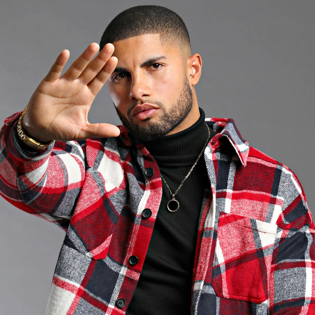 Bon marché 🛒 Surchemise A Carreaux KD643 Rouge Bleu Marine de Zayne Paris ✔️ 6 Bon marché 🛒 Surchemise A Carreaux KD643 Rouge Bleu Marine de Zayne Paris ✔️ – Image 6