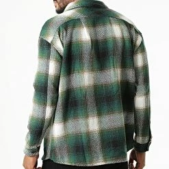 Budget 🔥 Surchemise A Carreaux KD635 Vert Blanc de Zayne Paris 👏 -Zayne Paris Soldes zayne paris 285460 KD635 3 20210923T164114 04