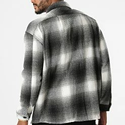 Le moins cher 🎁 Surchemise A Carreaux KD635 Gris Blanc de Zayne Paris ✔️ -Zayne Paris Soldes zayne paris 285461 KD635 1 20210923T164237 04