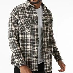 Sortie 👍 Surchemise A Carreaux KD633 Beige Marron de Zayne Paris 🛒 6 Sortie 👍 Surchemise A Carreaux KD633 Beige Marron de Zayne Paris 🛒 -Zayne Paris Soldes zayne paris 285463 KD633 3 20210923T164215 03