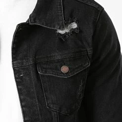 Nouveau 👏 Veste Jean ZVS-003 Noir de Zayne Paris 🌟 -Zayne Paris Soldes zayne paris 285481 ZVS 003 20210928T163559 02