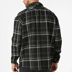 Promo 🎁 Surchemise A Carreaux KD641 Noir de Zayne Paris 😍 -Zayne Paris Soldes zayne paris 285695 KD641 2 20210928T163154 04