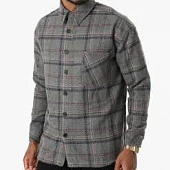 De gros ❤️ Surchemise A Carreaux KD641 Gris de Zayne Paris 💯 6 De gros ❤️ Surchemise A Carreaux KD641 Gris de Zayne Paris 💯 -Zayne Paris Soldes zayne paris 285733 KD641 4 20210923T164341 03