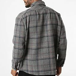 De gros ❤️ Surchemise A Carreaux KD641 Gris de Zayne Paris 💯 7 De gros ❤️ Surchemise A Carreaux KD641 Gris de Zayne Paris 💯 -Zayne Paris Soldes zayne paris 285733 KD641 4 20210923T164342 04