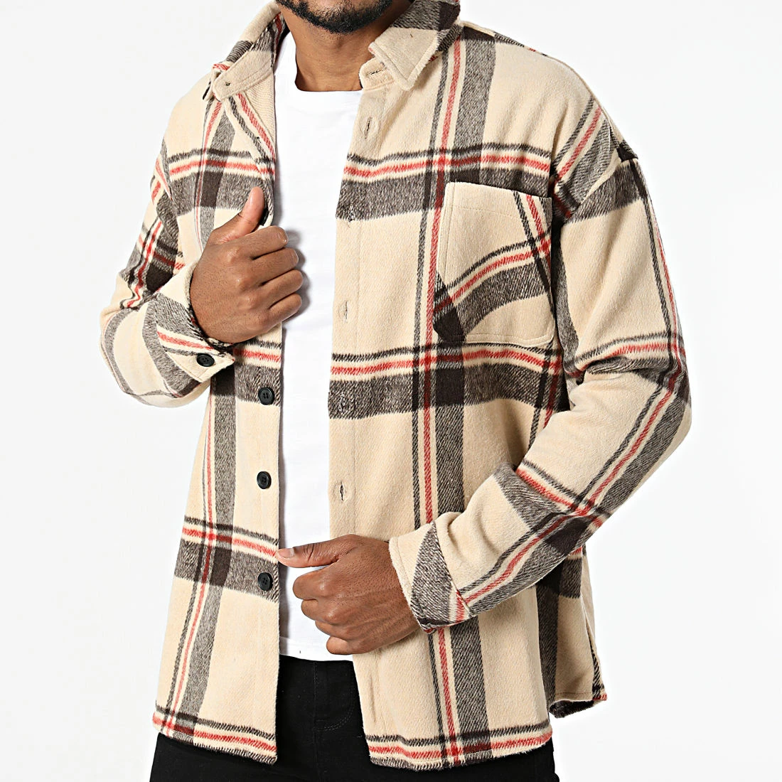 Les meilleures critiques de 😉 Surchemise A Carreaux KD640 Beige de Zayne Paris 😀 1 Les meilleures critiques de 😉 Surchemise A Carreaux KD640 Beige de Zayne Paris 😀