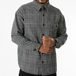 Budget 🎁 Surchemise A Carreaux KD666 Gris Noir de Zayne Paris 🌟 -Zayne Paris Soldes zayne paris 285740 KD666 1 20210923T164524 03