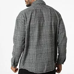 Budget 🎁 Surchemise A Carreaux KD666 Gris Noir de Zayne Paris 🌟 -Zayne Paris Soldes zayne paris 285740 KD666 1 20210923T164526 04