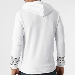 Nouveau 🥰 Sweat Capuche TX-245 Blanc de Zayne Paris 🥰 -Zayne Paris Soldes zayne paris 286235 TX 245 2 20211001T154306 04