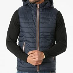 Vente flash 👍 Doudoune Capuche Sans Manches MA21020 Bleu Marine de Zayne Paris 🎁 6 Vente flash 👍 Doudoune Capuche Sans Manches MA21020 Bleu Marine de Zayne Paris 🎁 -Zayne Paris Soldes zayne paris 288475 MA21020 DKBLUE 20211013T164334 03