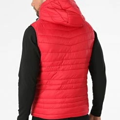 Meilleure affaire 👏 Doudoune Capuche Sans Manches MA21018 Rouge de Zayne Paris 💯 -Zayne Paris Soldes zayne paris 288478 MA21018 RED 20211014T145957 04