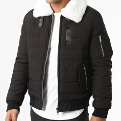 De gros 🛒 Doudoune Col Mouton MA21008 Noir Blanc de Zayne Paris 👏 6 De gros 🛒 Doudoune Col Mouton MA21008 Noir Blanc de Zayne Paris 👏 -Zayne Paris Soldes zayne paris 288526 MA21008 BLACK FOUR WHITE 20211020T120743 03