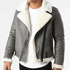 Nouveau 🌟 Veste Zippée Col Mouton 21004 Gris de Zayne Paris 🎁 6 Nouveau 🌟 Veste Zippée Col Mouton 21004 Gris de Zayne Paris 🎁 -Zayne Paris Soldes zayne paris 288904 MA21004 2 20211019T155615 03