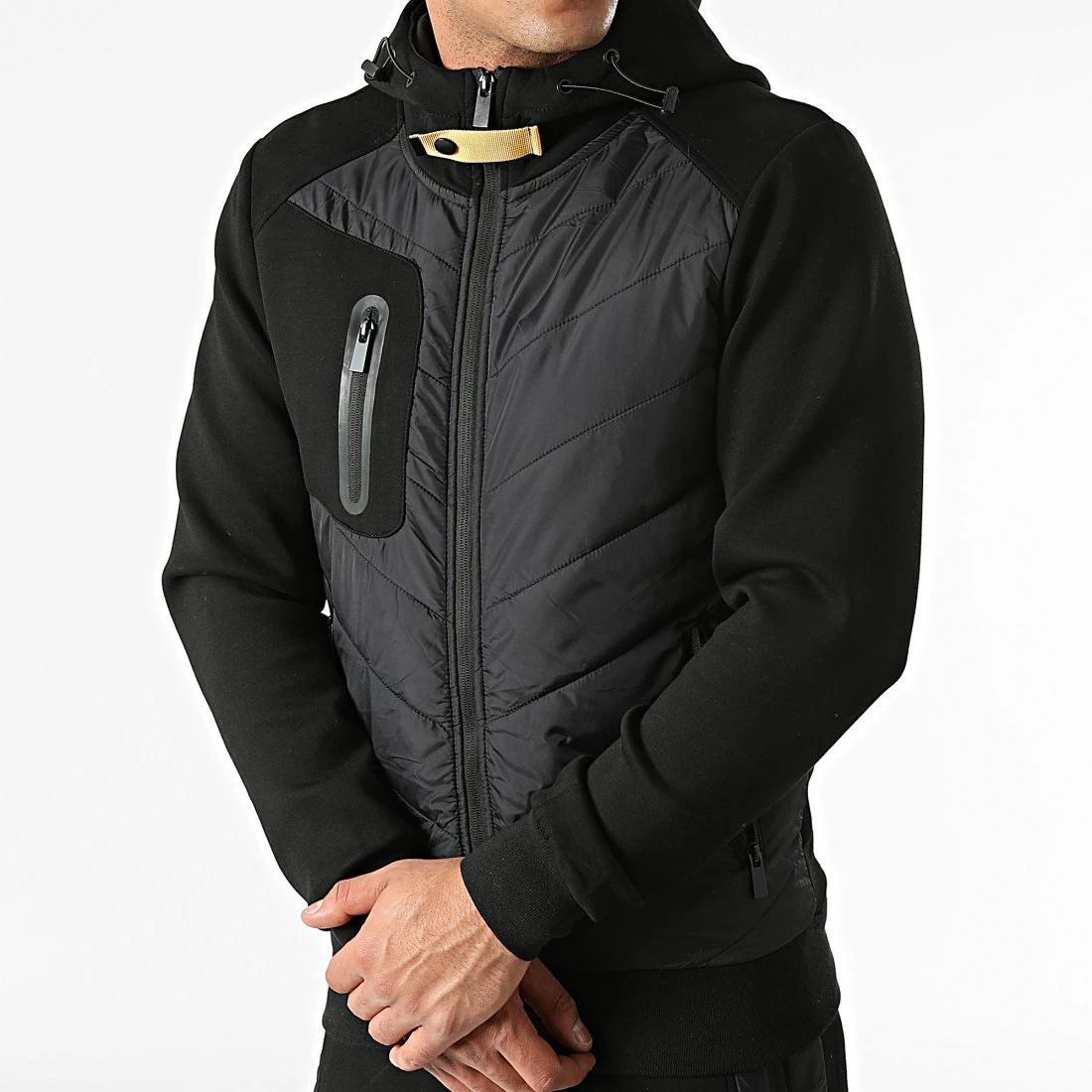 De gros ❤️ Ensemble De Survetement TX-698 Noir de Zayne Paris 🎁 2 De gros ❤️ Ensemble De Survetement TX-698 Noir de Zayne Paris 🎁 – Image 2