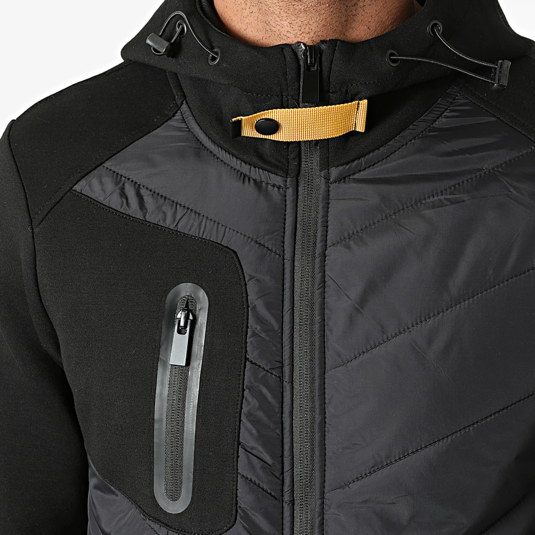 De gros ❤️ Ensemble De Survetement TX-698 Noir de Zayne Paris 🎁 3 De gros ❤️ Ensemble De Survetement TX-698 Noir de Zayne Paris 🎁 – Image 3