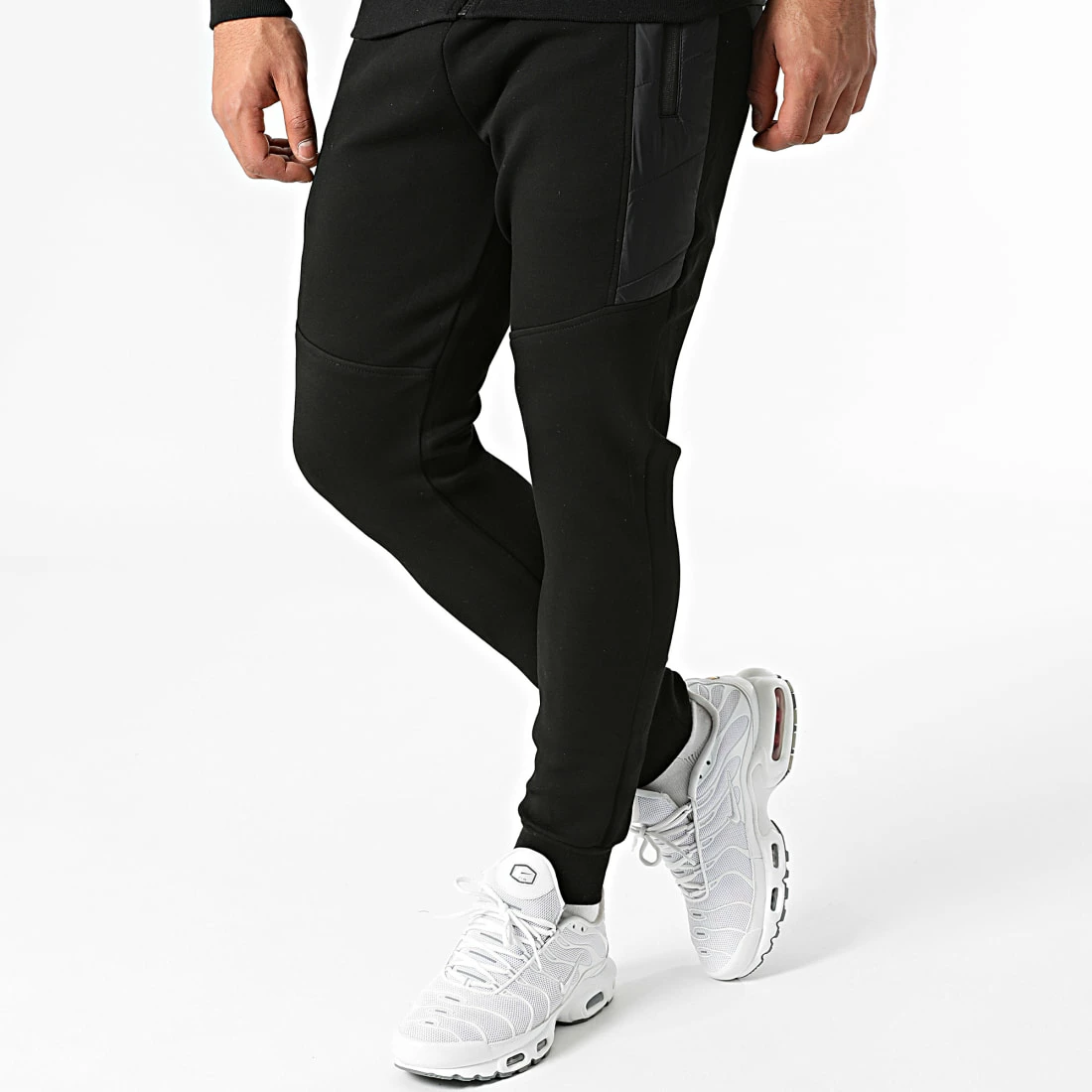 De gros ❤️ Ensemble De Survetement TX-698 Noir de Zayne Paris 🎁 4 De gros ❤️ Ensemble De Survetement TX-698 Noir de Zayne Paris 🎁 – Image 4