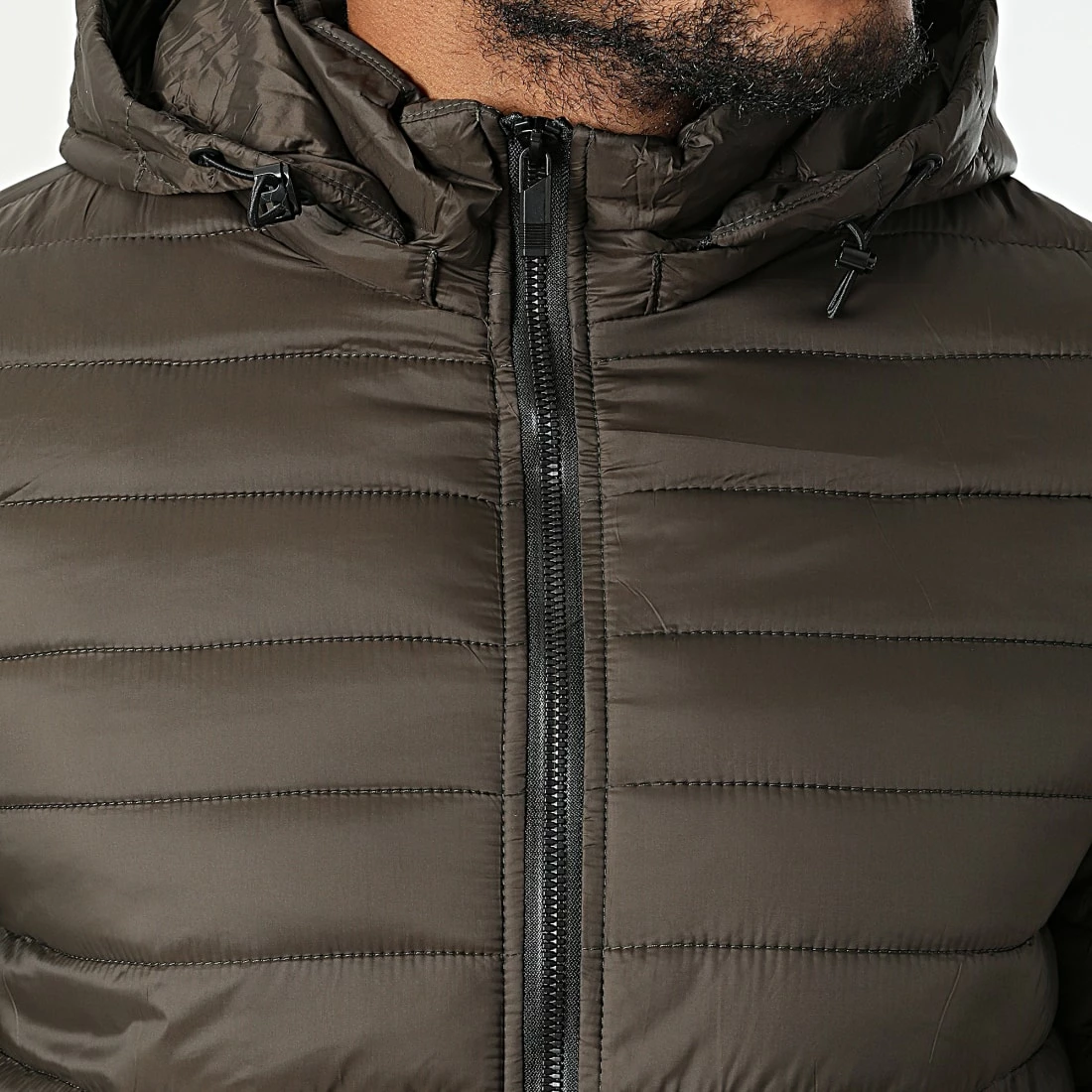 Meilleure affaire 👏 Doudoune MA21017 Vert Kaki de Zayne Paris 🔔 2 Meilleure affaire 👏 Doudoune MA21017 Vert Kaki de Zayne Paris 🔔 – Image 2