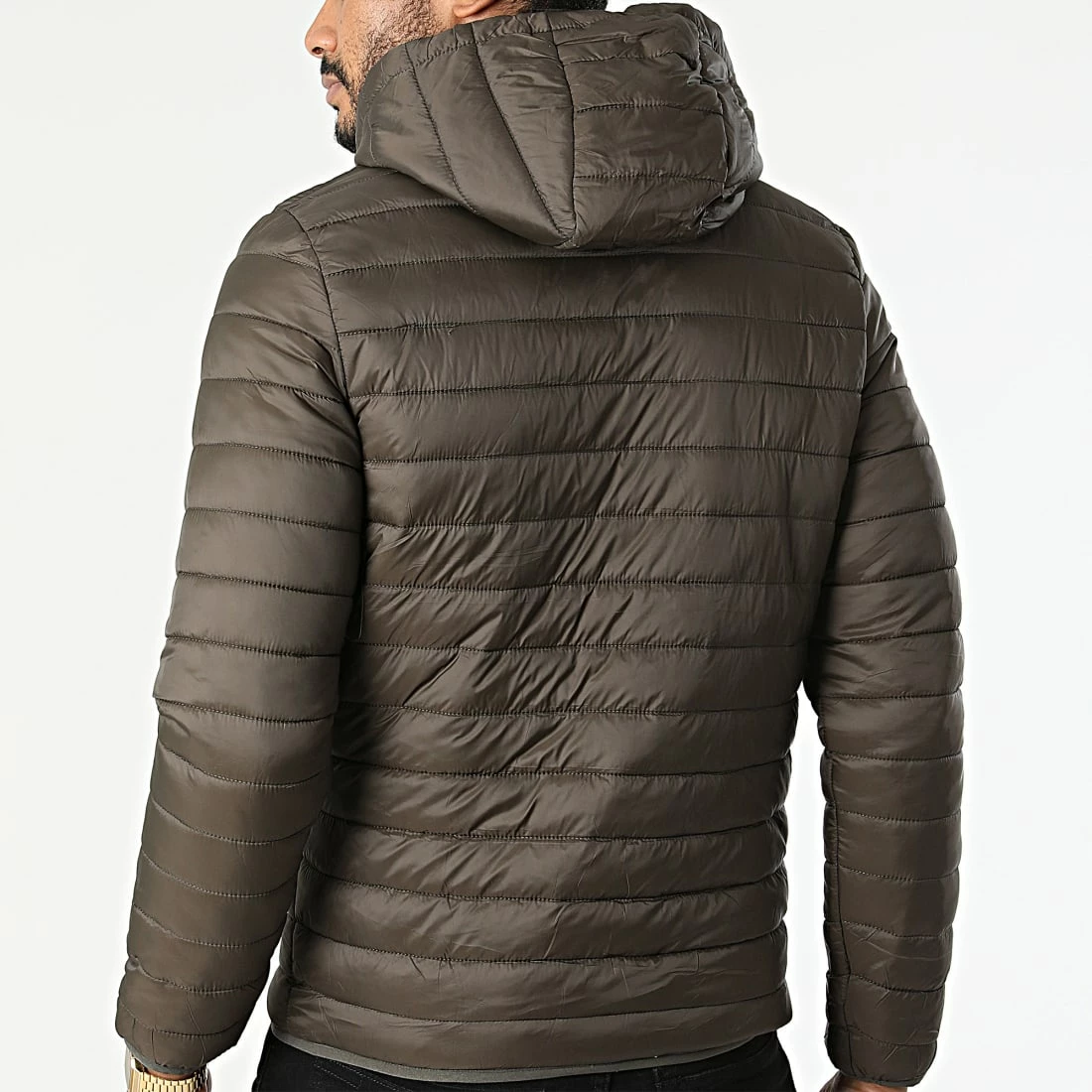 Meilleure affaire 👏 Doudoune MA21017 Vert Kaki de Zayne Paris 🔔 4 Meilleure affaire 👏 Doudoune MA21017 Vert Kaki de Zayne Paris 🔔 – Image 4