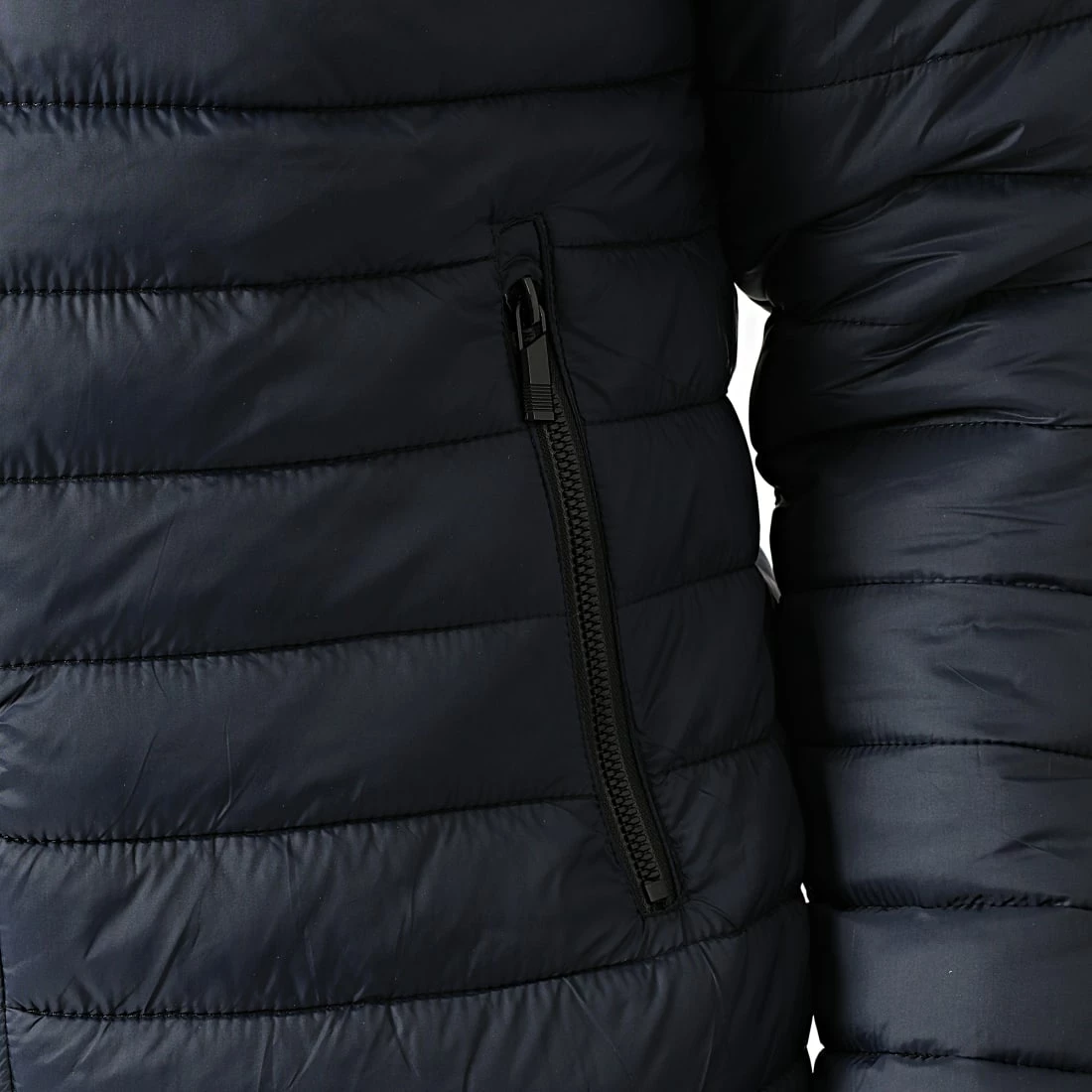 Acheter 💯 Doudoune Capuche MA21017 Bleu Marine de Zayne Paris 👍 2 Acheter 💯 Doudoune Capuche MA21017 Bleu Marine de Zayne Paris 👍 – Image 2