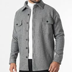 Le moins cher ❤️ Surchemise KD646 Gris Anthracite Chiné de Zayne Paris ⭐ 6 Le moins cher ❤️ Surchemise KD646 Gris Anthracite Chiné de Zayne Paris ⭐ -Zayne Paris Soldes zayne paris 289298 KD646 3 20211109T153723 03