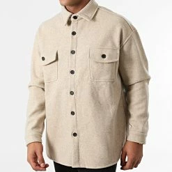 Grosses soldes 🎉 Surchemise KD646 Beige Chiné de Zayne Paris 🧨 -Zayne Paris Soldes zayne paris 289300 KD646 2 20211129T091031 03