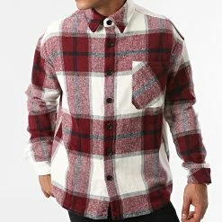 Sortie ⌛ Surchemise A Carreaux KD642 Bordeaux Blanc de Zayne Paris 🧨 6 Sortie ⌛ Surchemise A Carreaux KD642 Bordeaux Blanc de Zayne Paris 🧨 -Zayne Paris Soldes zayne paris 289308 KD642 3 20211022T145550 03