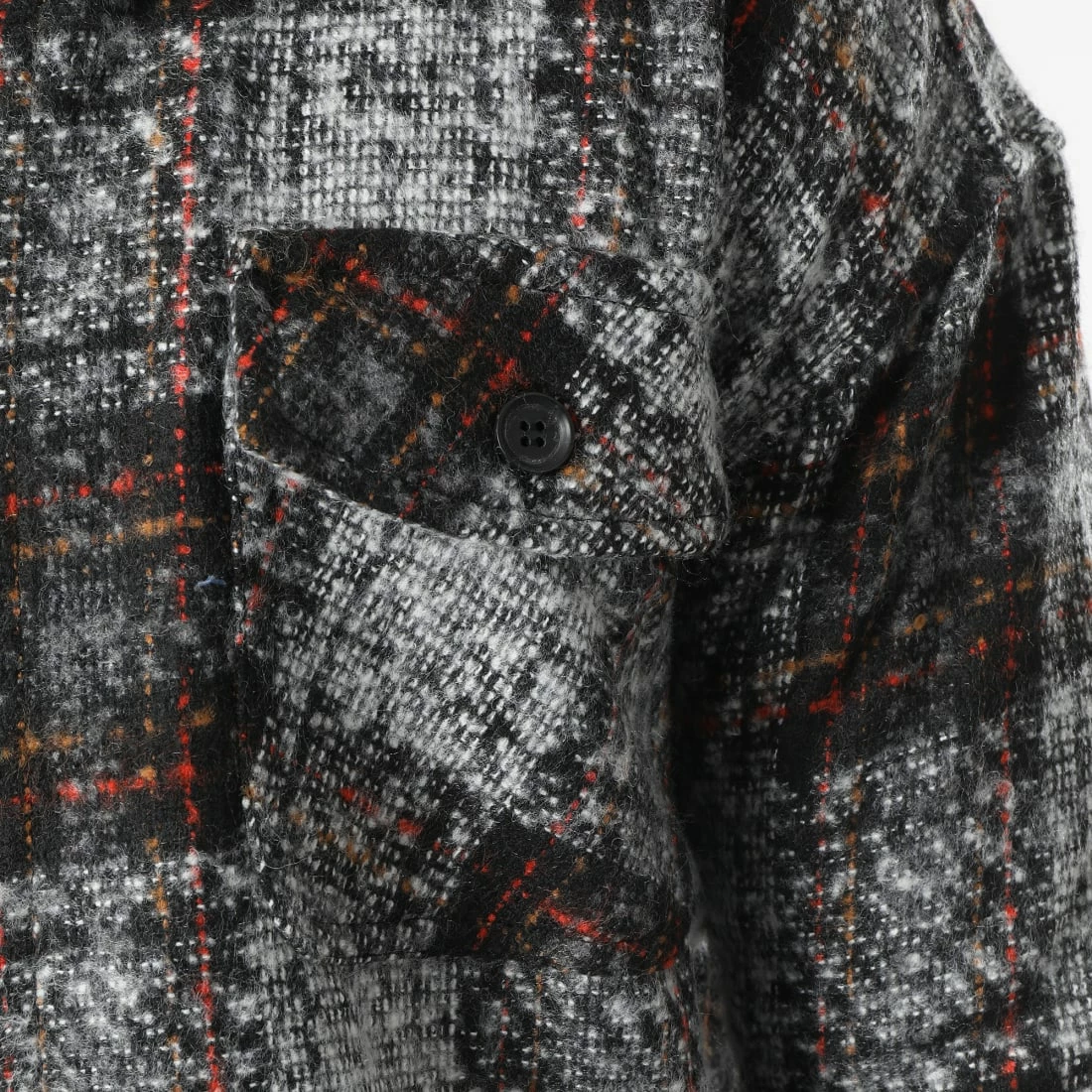 Sortie ❤️ Surchemise A Carreaux KD632 Noir Gris de Zayne Paris 🤩 2 Sortie ❤️ Surchemise A Carreaux KD632 Noir Gris de Zayne Paris 🤩 – Image 2