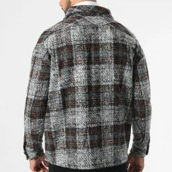 Sortie ❤️ Surchemise A Carreaux KD632 Noir Gris de Zayne Paris 🤩 7 Sortie ❤️ Surchemise A Carreaux KD632 Noir Gris de Zayne Paris 🤩 -Zayne Paris Soldes zayne paris 289319 KD632 1 20211109T153624 04