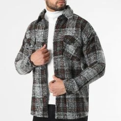 Sortie ❤️ Surchemise A Carreaux KD632 Noir Gris de Zayne Paris 🤩 6 Sortie ❤️ Surchemise A Carreaux KD632 Noir Gris de Zayne Paris 🤩 -Zayne Paris Soldes zayne paris 289319 KD632 1 20211109T153634 01