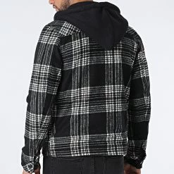 De gros 🤩 Surchemise Carreaux KD667 Noir Gris de Zayne Paris 🛒 7 De gros 🤩 Surchemise Carreaux KD667 Noir Gris de Zayne Paris 🛒 -Zayne Paris Soldes zayne paris 289488 KD667 1 20211027T140333 04