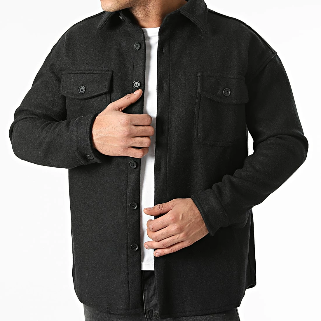 Offres ✨ Surchemise KD646 Noir de Zayne Paris ⭐ 1 Offres ✨ Surchemise KD646 Noir de Zayne Paris ⭐