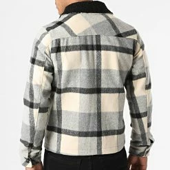 Meilleure affaire 💯 Surchemise A Carreaux KD657 Gris Beige de Zayne Paris 🔔 7 Meilleure affaire 💯 Surchemise A Carreaux KD657 Gris Beige de Zayne Paris 🔔 -Zayne Paris Soldes zayne paris 291267 KD657 2 20211112T135044 04