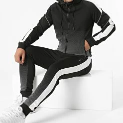 Nouveau 🧨 Ensemble De Survetement E290 Noir de Zayne Paris 🛒