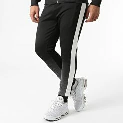 Nouveau 🧨 Ensemble De Survetement E290 Noir de Zayne Paris 🛒 -Zayne Paris Soldes zayne paris 291278 E290 BLACK 20211112T160602 04