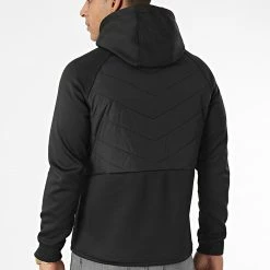 Budget ⌛ Veste Zippée Capuche E308 Noir de Zayne Paris 🧨 -Zayne Paris Soldes zayne paris 291533 E308 BLACK 20211112T140217 04