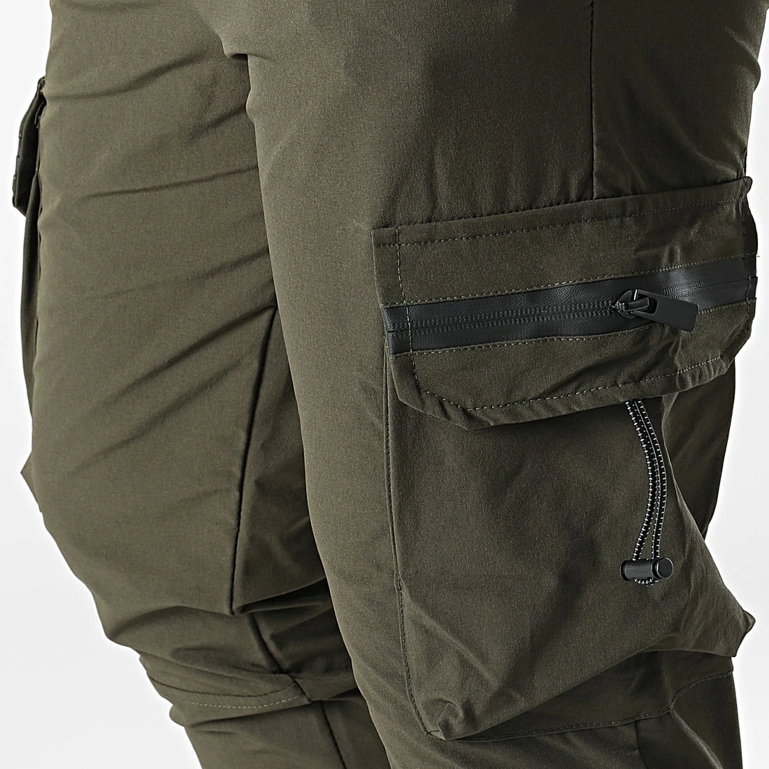 Le moins cher 🥰 Pantalon Jogging TX-727 Vert Kaki de Zayne Paris 🌟 2 Le moins cher 🥰 Pantalon Jogging TX-727 Vert Kaki de Zayne Paris 🌟 – Image 2