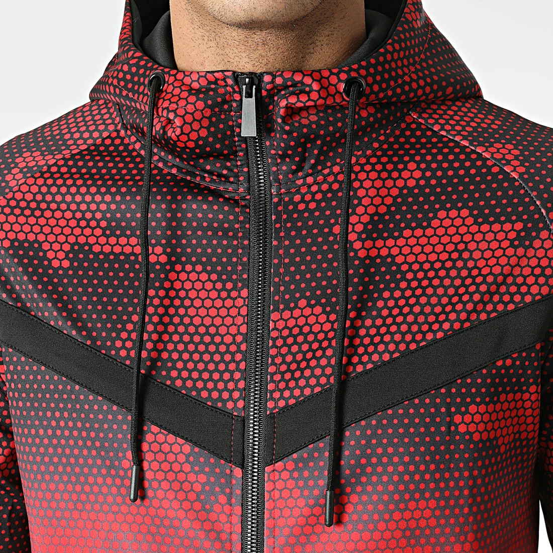 Meilleur prix 🧨 Ensemble De Survetement E307 Rouge Noir de Zayne Paris 😀 3 Meilleur prix 🧨 Ensemble De Survetement E307 Rouge Noir de Zayne Paris 😀 – Image 3