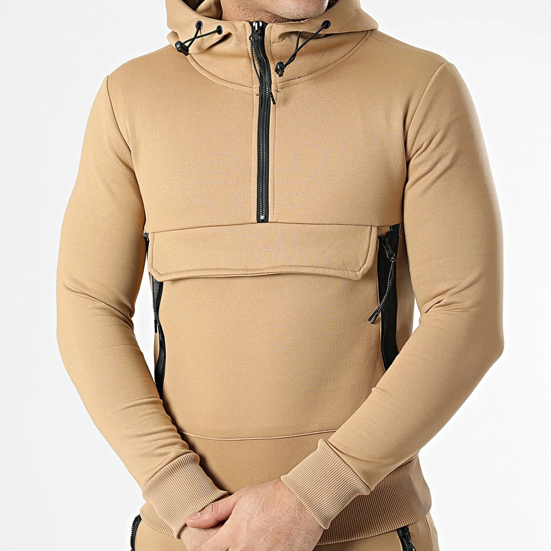 Meilleure affaire ❤️ Ensemble De Survetement TX-754 Camel de Zayne Paris ✨ 2 Meilleure affaire ❤️ Ensemble De Survetement TX-754 Camel de Zayne Paris ✨ – Image 2