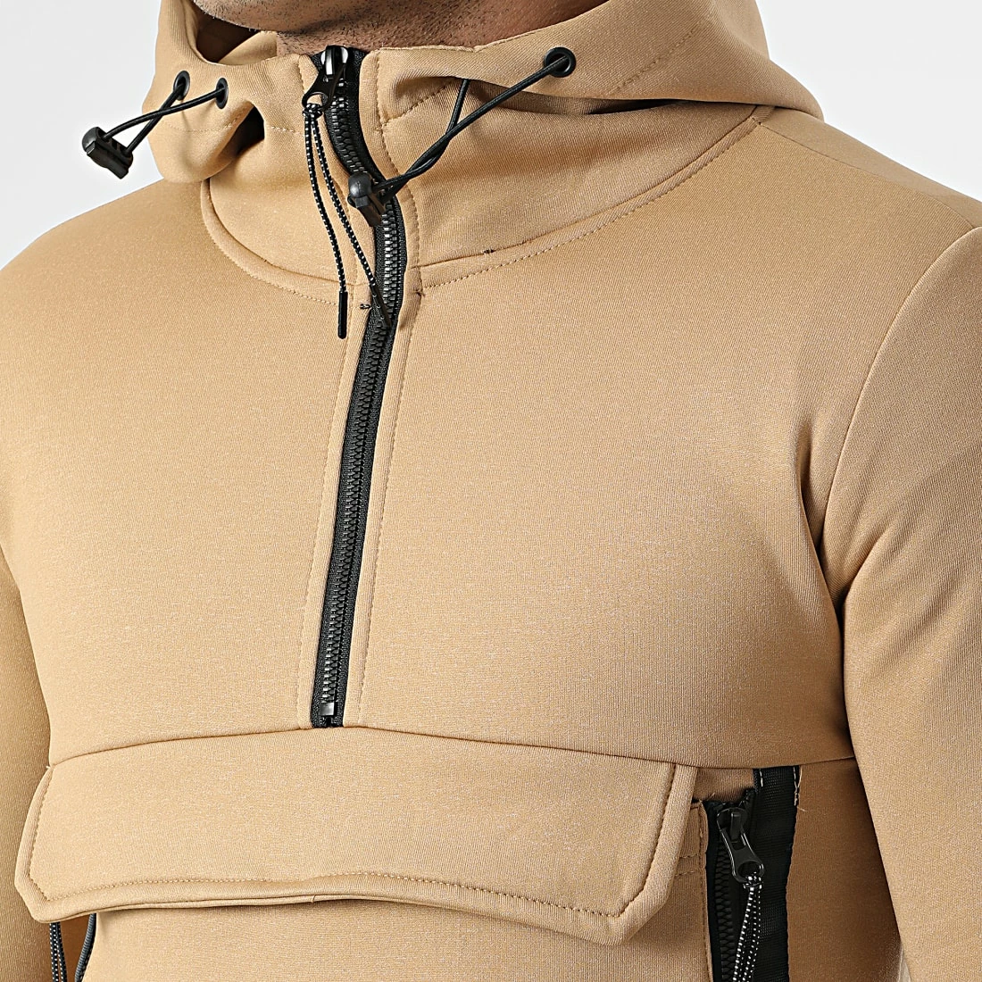 Meilleure affaire ❤️ Ensemble De Survetement TX-754 Camel de Zayne Paris ✨ 3 Meilleure affaire ❤️ Ensemble De Survetement TX-754 Camel de Zayne Paris ✨ – Image 3