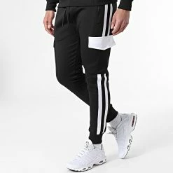 Meilleure vente 🛒 Ensemble De Survetement A Bandes TX-749 Noir Blanc de Zayne Paris 🤩 7 Meilleure vente 🛒 Ensemble De Survetement A Bandes TX-749 Noir Blanc de Zayne Paris 🤩 -Zayne Paris Soldes zayne paris 303984 TX 749 4 20220222T162129 04