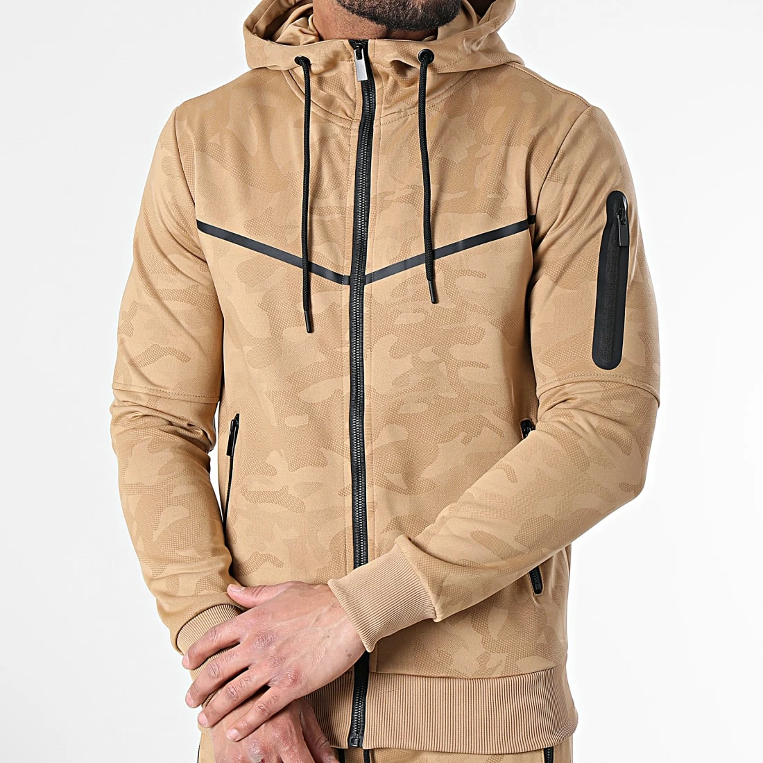 Meilleure vente 🧨 Ensemble De Survetement Camouflage TX-758 Camel de Zayne Paris ✨ 3 Meilleure vente 🧨 Ensemble De Survetement Camouflage TX-758 Camel de Zayne Paris ✨ – Image 3